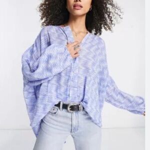 Free people Intimately Blooms For You Oversized Sleep Shirt NWT